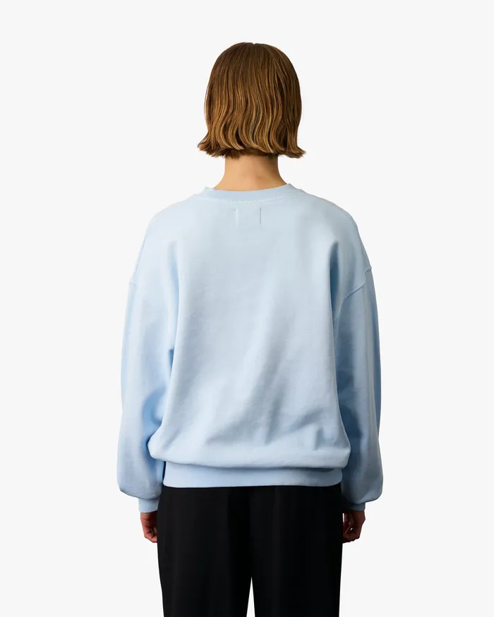 Women Crewneck Sweatshirts Colorfulstandard Organic Oversized Crew 8211 Sandstone Orange