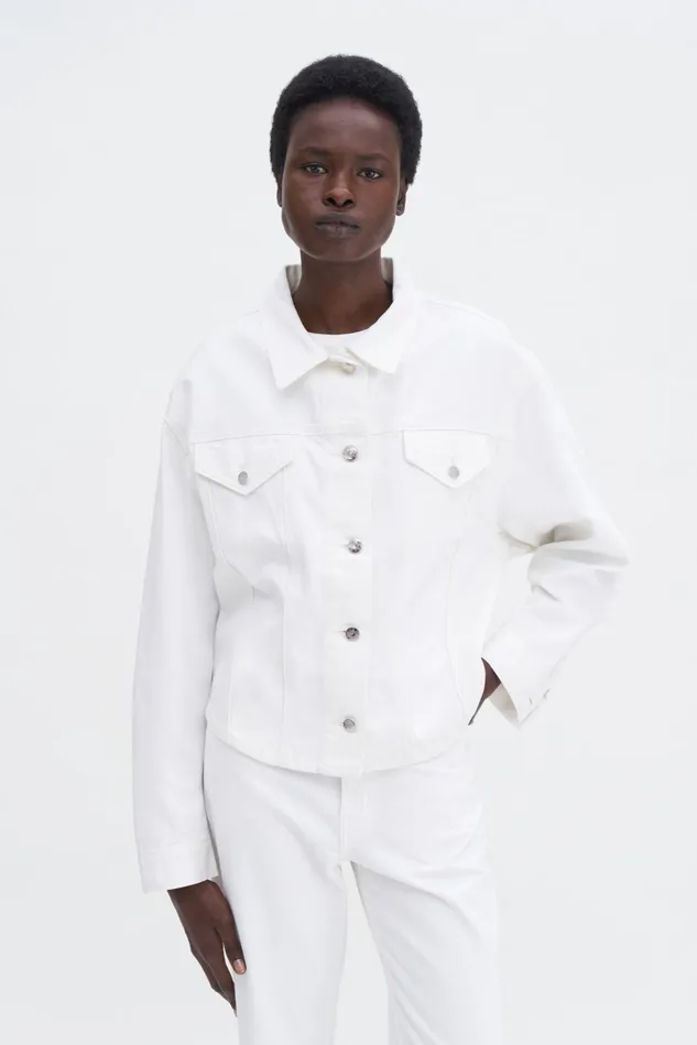 Women Denim Shirt Ecru Wash Filippa K Shirts and Blouses