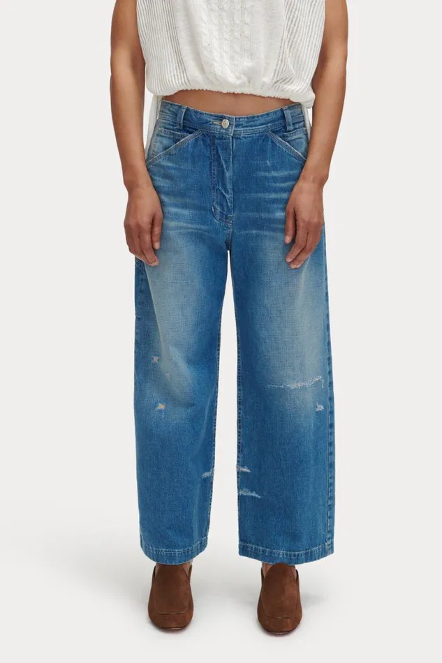 Women Denim Shop Rachel Comey Ranson Pant Indigo Women Denim Shop Rachel Comey Ranson Pant Indigo