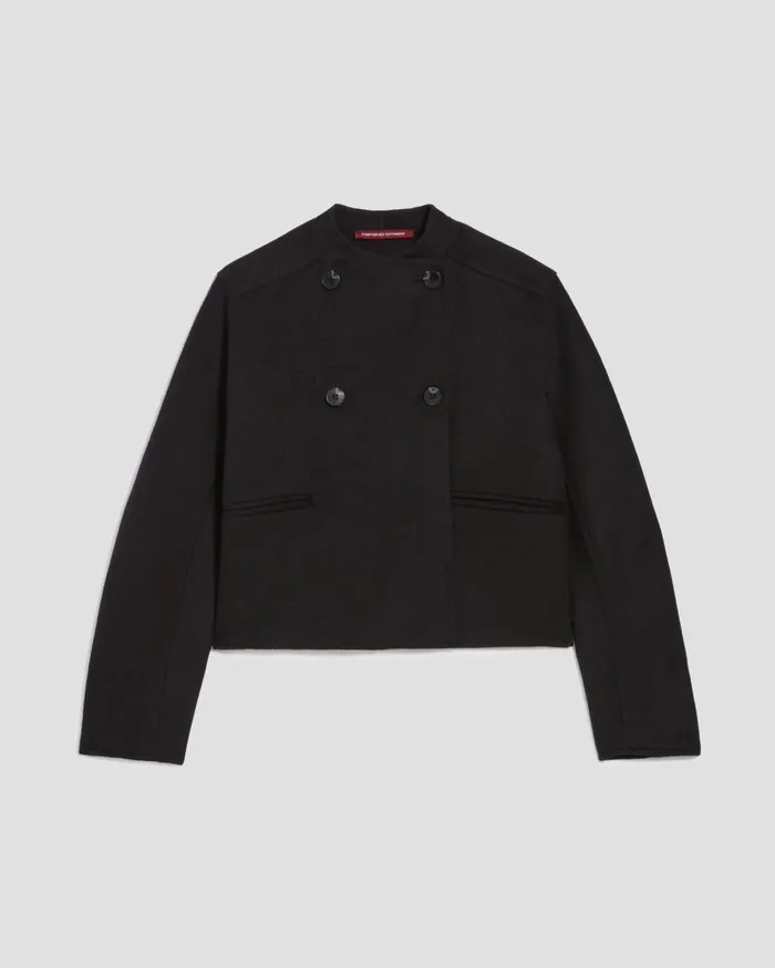 Women DoubleSided Jacket Black Beauty Comptoir Des Cotonniers Coats and Jackets Women DoubleSided Jacket Black Beauty Comptoir Des Cotonniers Coats and Jackets