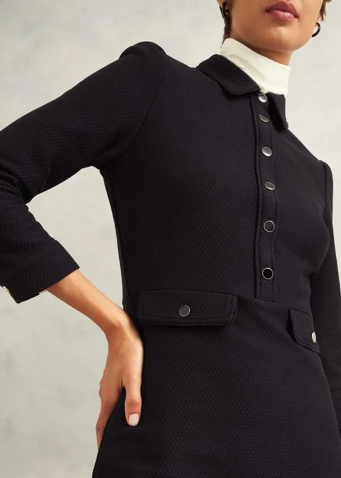 Women Dresses and Jumpsuits Hobbs Adelia Ponte Dress Black