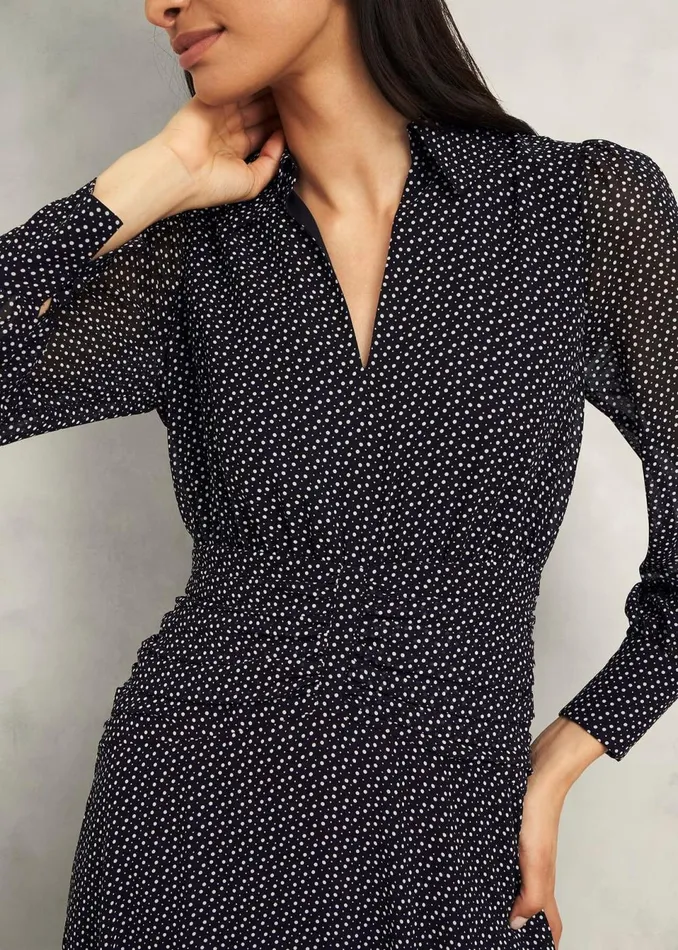 Women Dresses and Jumpsuits Hobbs Longstock Dress Black Ivory