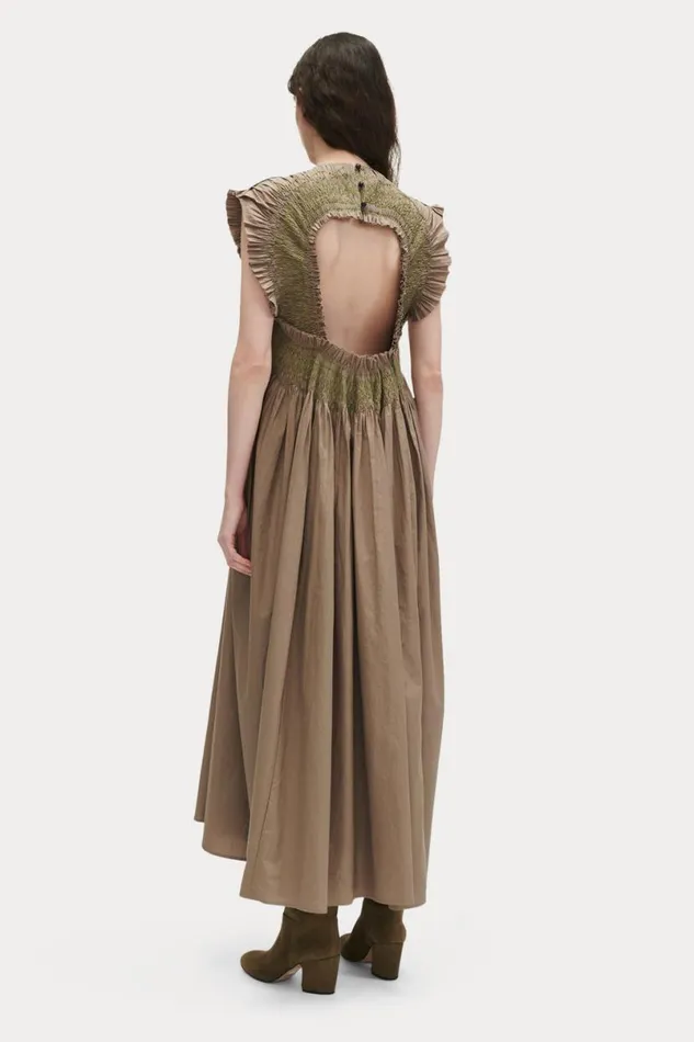 Women Dresses Rachel Comey Adira Dress Taupe Women Dresses Rachel Comey Adira Dress Taupe