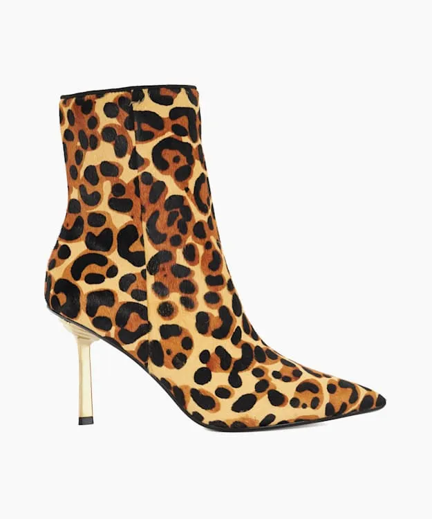 Women Dune London Ankle Boots Stiletto Heel Ankle Boots Animal