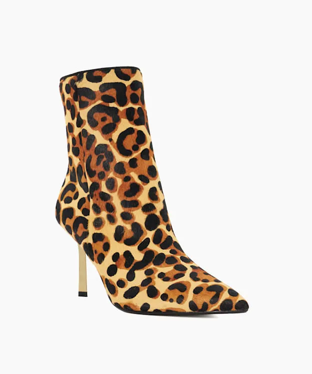 Women Dune London Ankle Boots Stiletto Heel Ankle Boots Animal