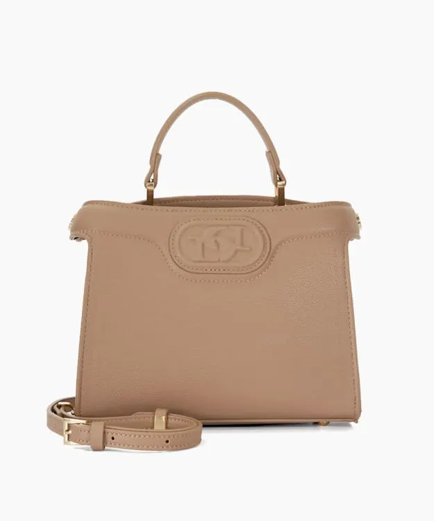 Women Dune London Crossbody Bags Embossed Logo Tote Bag Neutral
