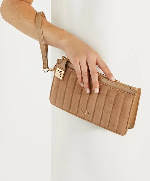 Women Dune London Handbags Zip Handheld Micro Bag Neutral