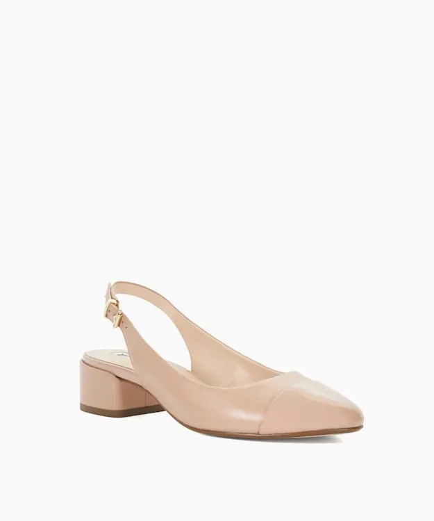 Women Dune London Heels SlingBack Heeled Ballet Flats Pink