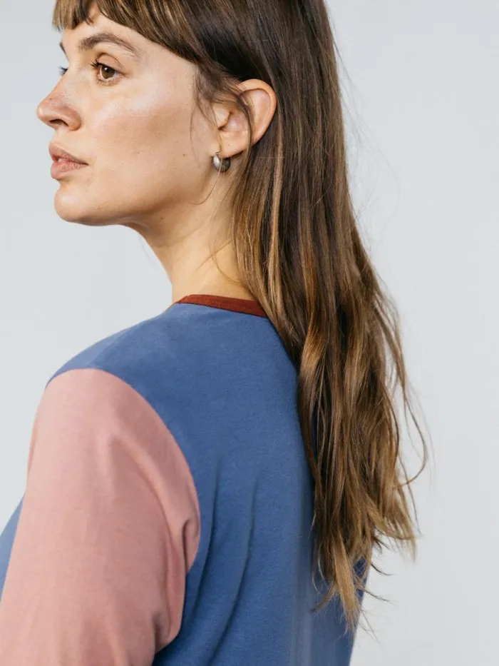 Women Eldon Long Sleeve TShirt Coastal Fjordpink Salt Finisterre Tops and Shirts Women Eldon Long Sleeve TShirt Coastal Fjordpink Salt Finisterre Tops and Shirts
