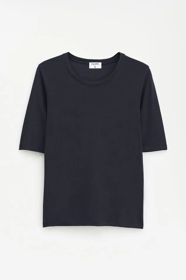 Women Elena Tee Black Filippa K Tops