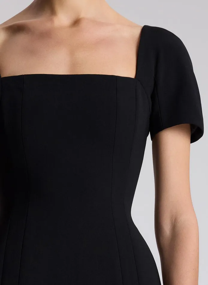 Women Elvie Midi Dress Black ALC Dresses