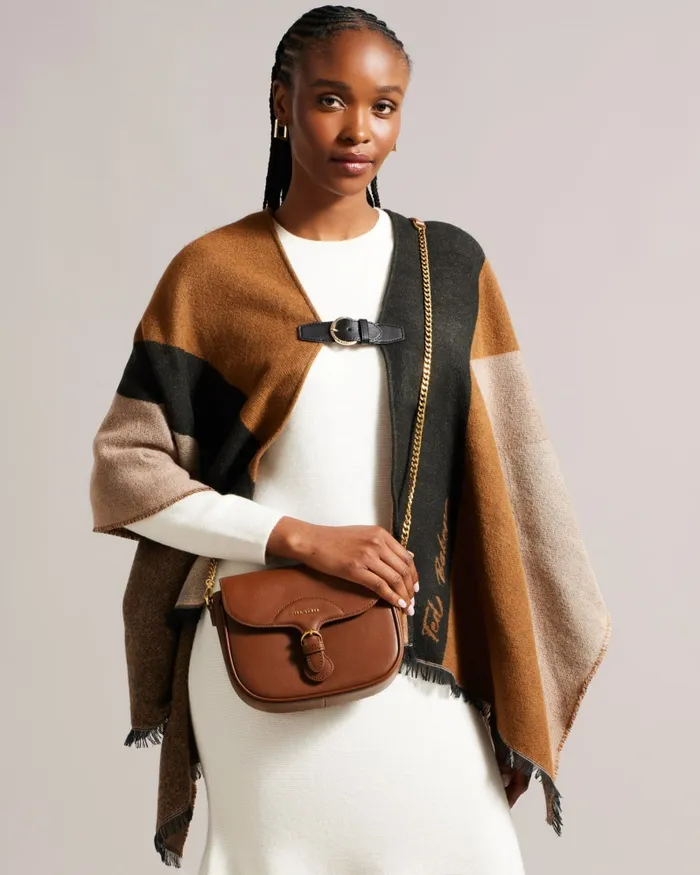 Women ESIA 8211 Webbing Crossbody Saddle Bag Brown Ted Baker Crossbody Bags Women ESIA 8211 Webbing Crossbody Saddle Bag Brown Ted Baker Crossbody Bags