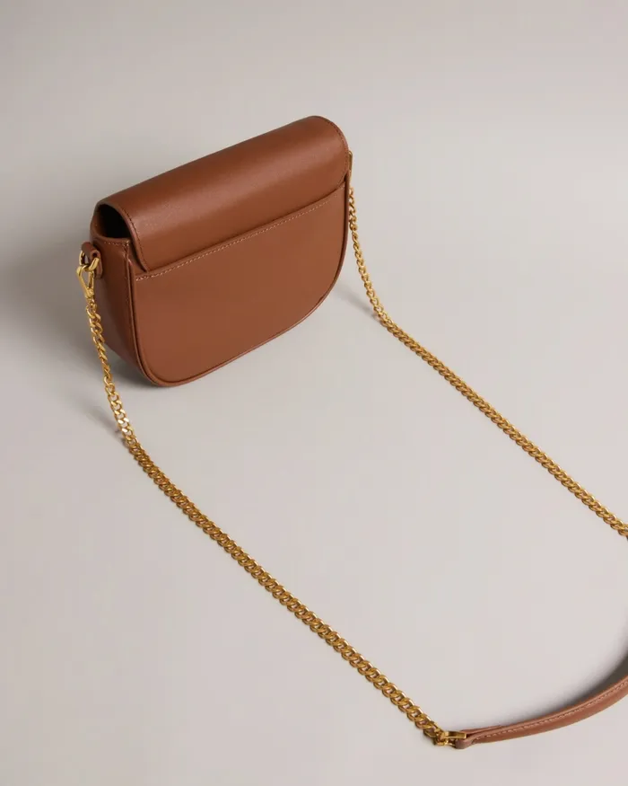 Women ESIA 8211 Webbing Crossbody Saddle Bag Brown Ted Baker Crossbody Bags Women ESIA 8211 Webbing Crossbody Saddle Bag Brown Ted Baker Crossbody Bags