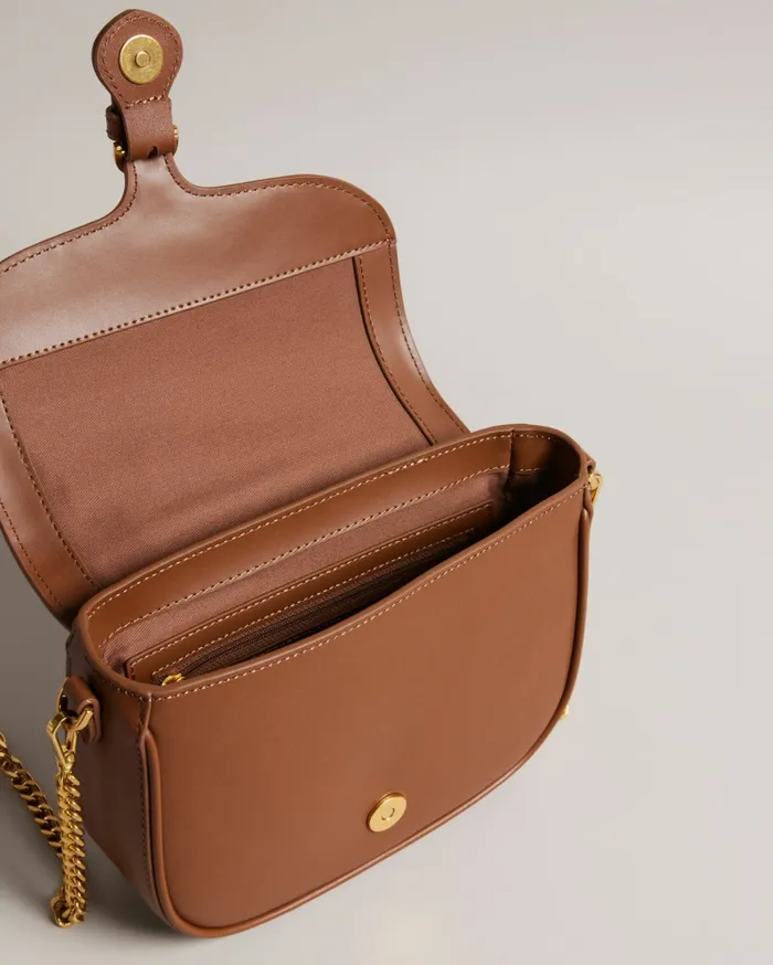 Women ESIA 8211 Webbing Crossbody Saddle Bag Brown Ted Baker Crossbody Bags Women ESIA 8211 Webbing Crossbody Saddle Bag Brown Ted Baker Crossbody Bags