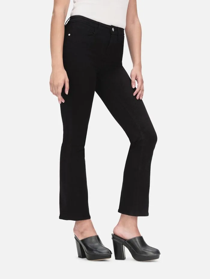 Women FRAME Bootcut Le Crop Mini Boot