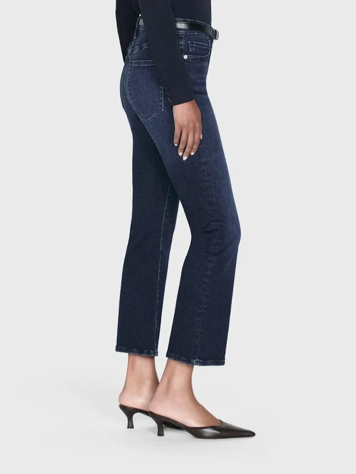 Women FRAME Bootcut Le Crop Mini Boot