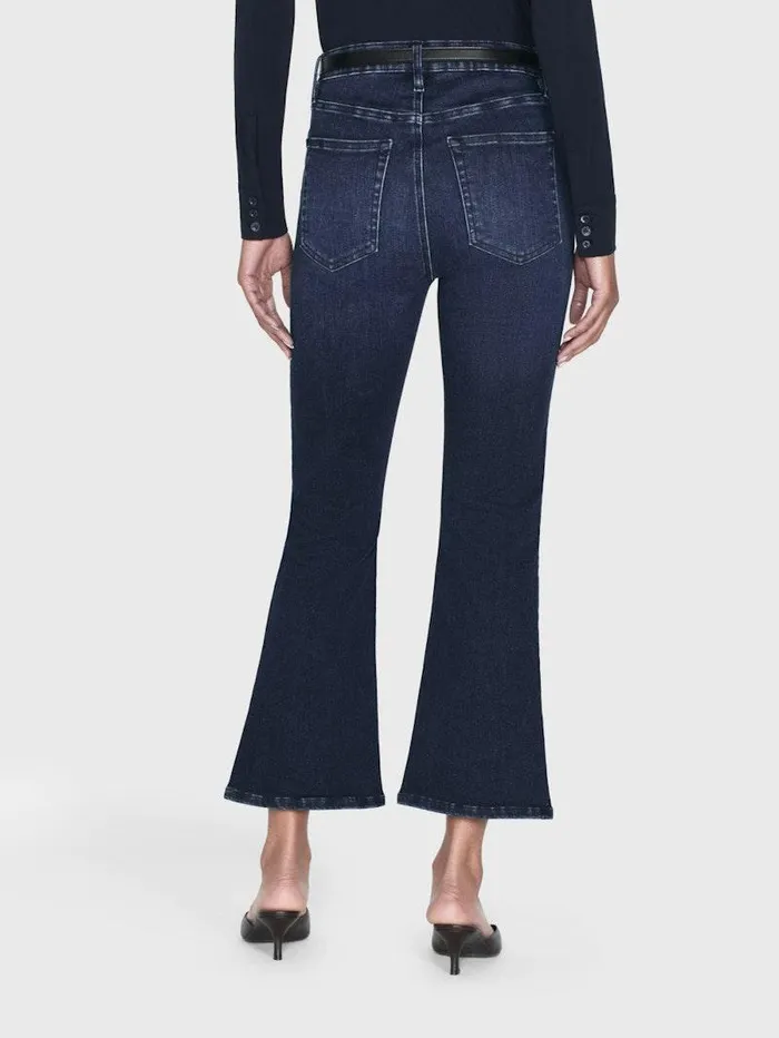 Women FRAME Bootcut Le Crop Mini Boot