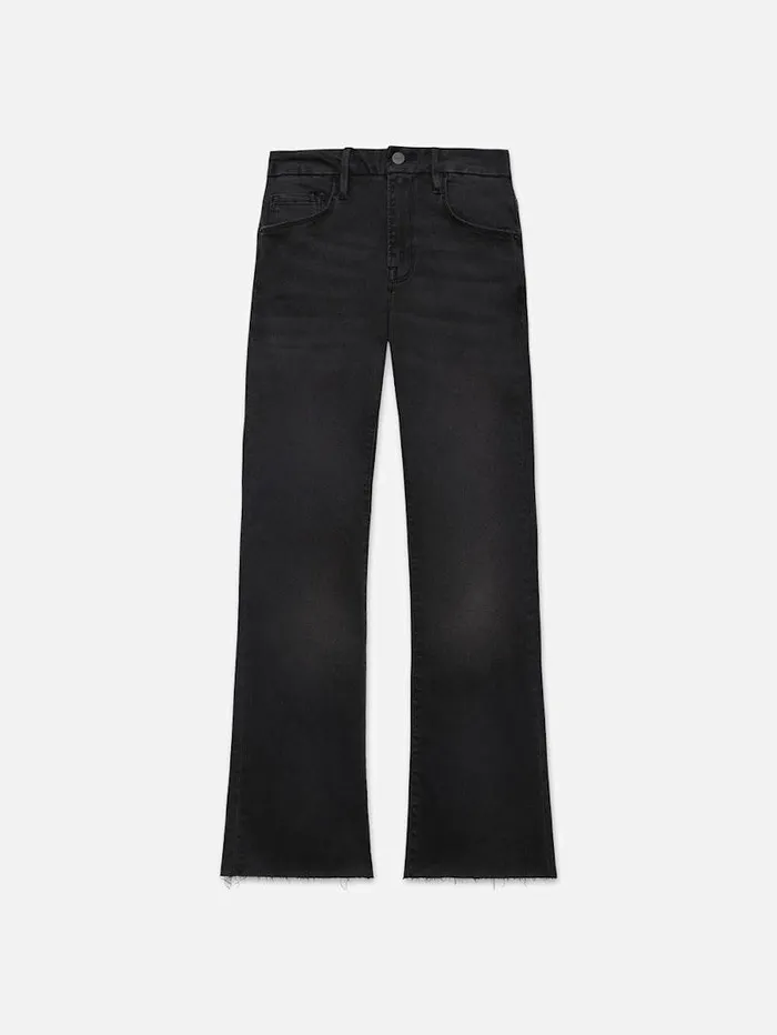 Women FRAME Bootcut Le Crop Mini Boot Raw Edge