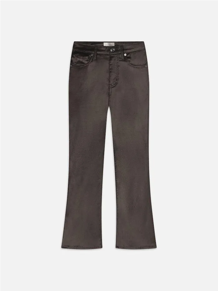 Women FRAME Bootcut Le Crop Mini Boot Velvet