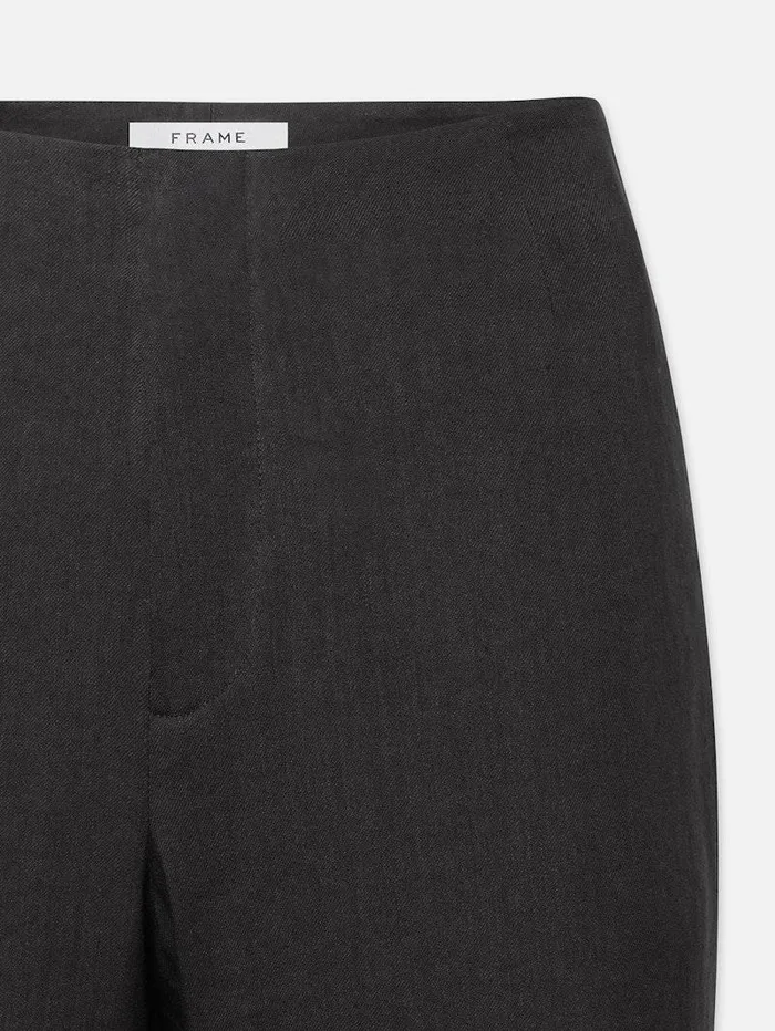 Women FRAME Pants High Rise Wide Leg Trouser