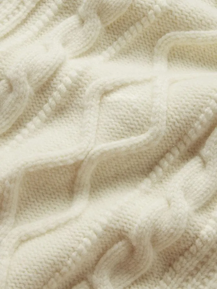 Women FRAME The Alpine Edit Cable Cardi