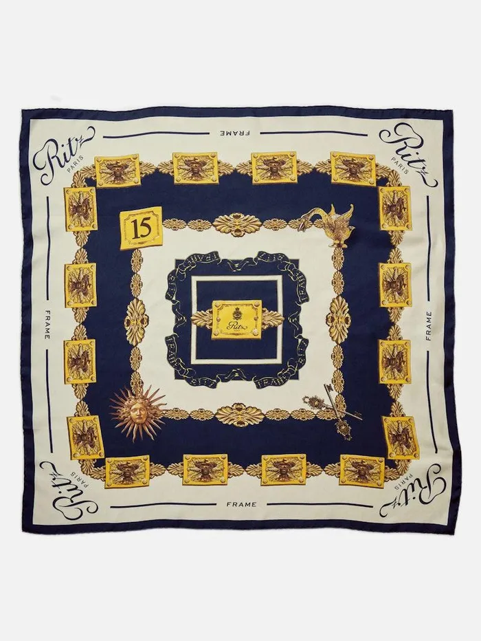 Women FRAME The Resort Edit Ritz Silk Scarf