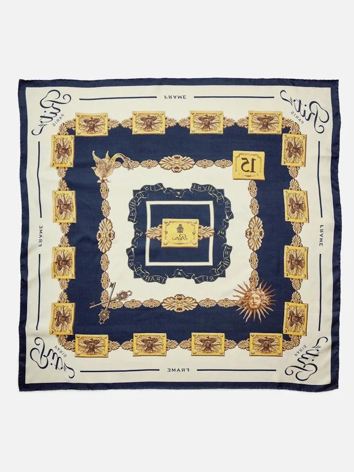 Women FRAME The Resort Edit Ritz Silk Scarf