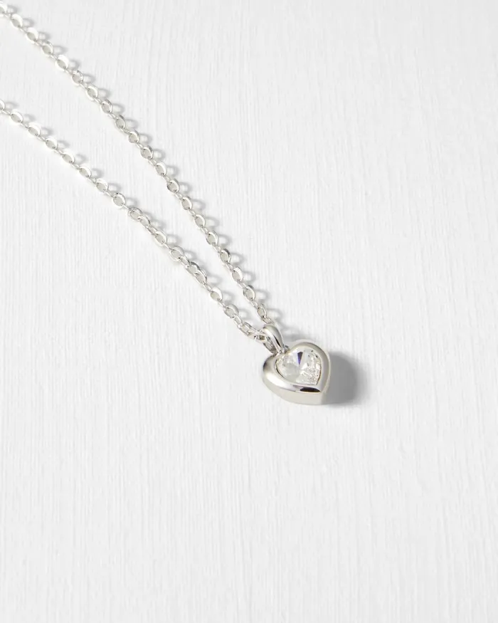 Women HANNELA 8211 Crystal Heart Pendant Crystal Ted Baker Jewellery