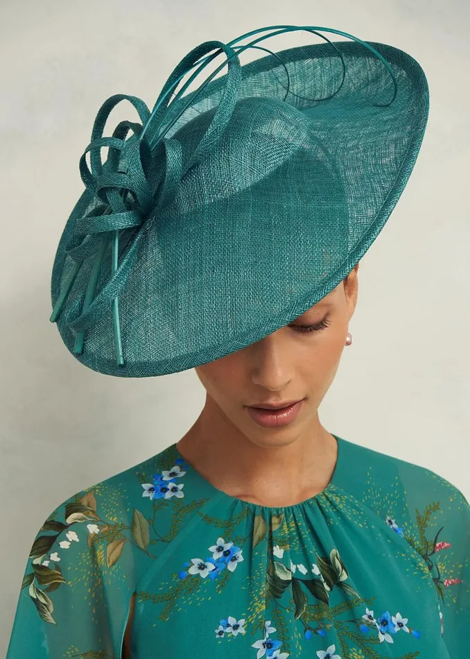 Women Hats Hobbs Harriet Fascinator Porcelain Green