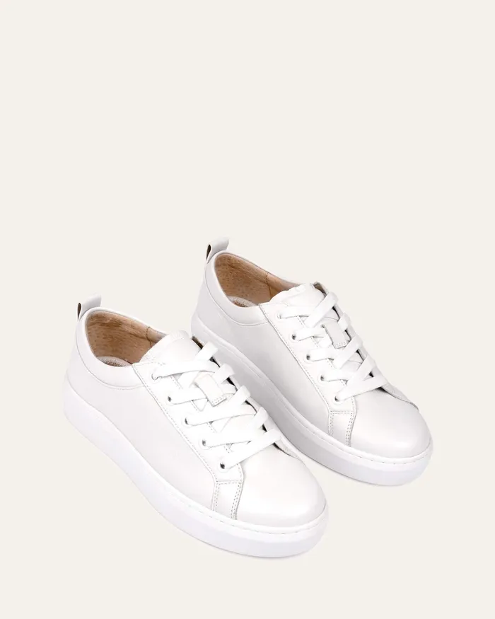 Women Hilda sneakers white leather White jomercer Women Hilda sneakers white leather White jomercer
