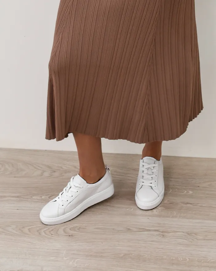 Women Hilda sneakers white leather White jomercer Women Hilda sneakers white leather White jomercer