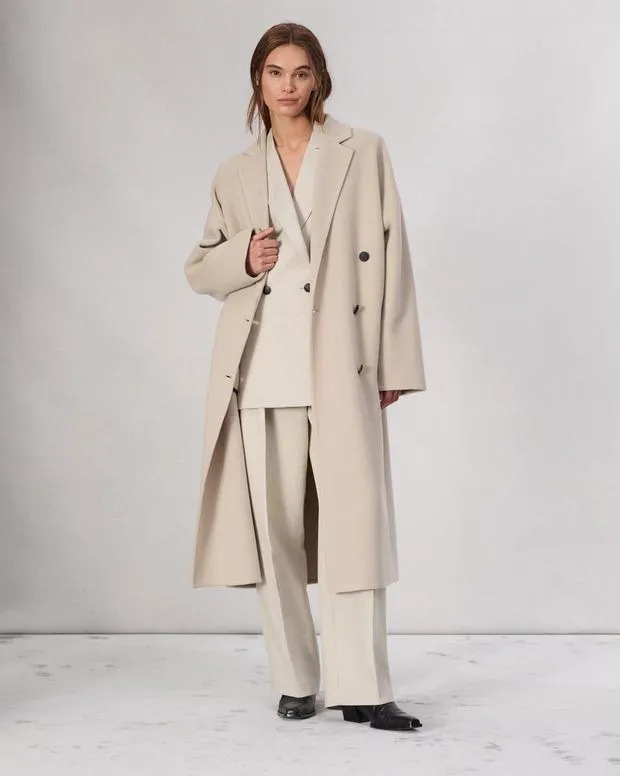 Women Jackets and Coats Rag and Bone Thea WoolBlend Coat Oatmeal