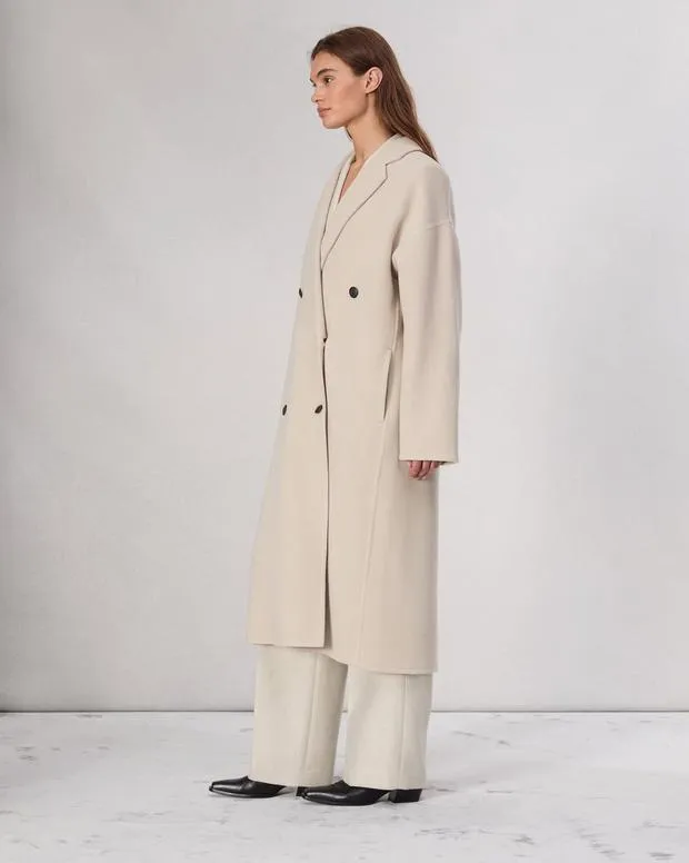 Women Jackets and Coats Rag and Bone Thea WoolBlend Coat Oatmeal