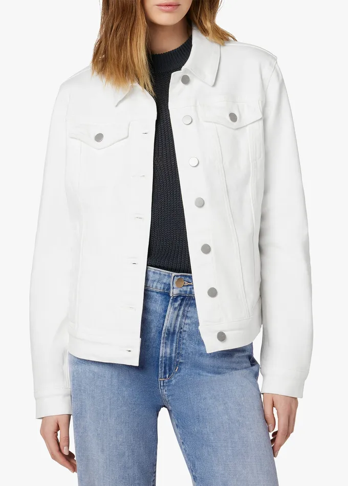 Women Jackets Outerwear Joe8217s Jeans THE RELAXED JACKET White
