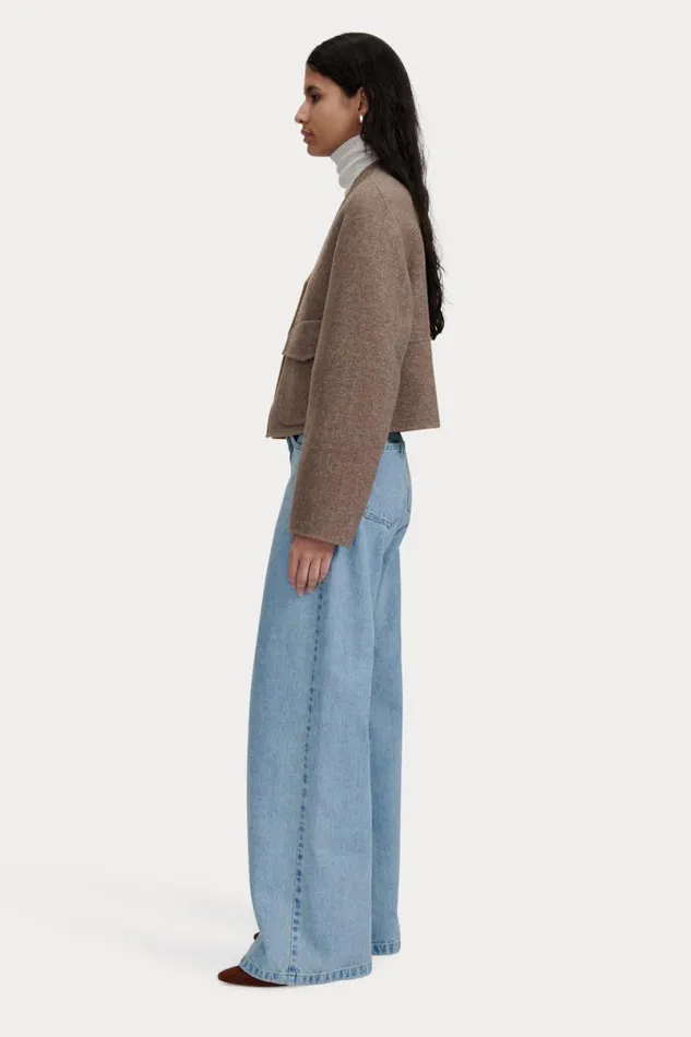 Women Jackets Outerwear Rachel Comey Derby Jacket Sencha Light Brown