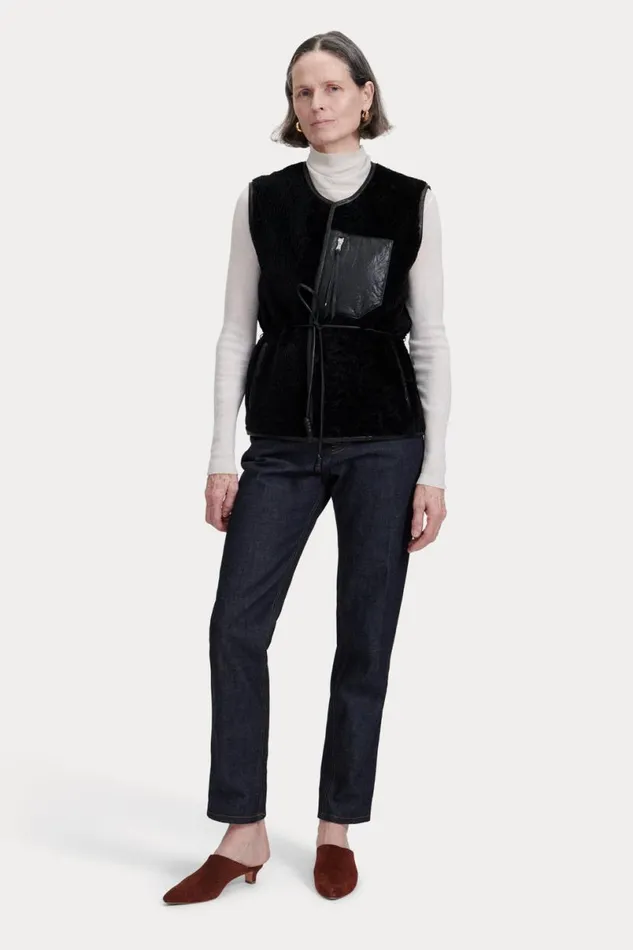 Women Jackets Outerwear Rachel Comey Oliver Vest Ivory