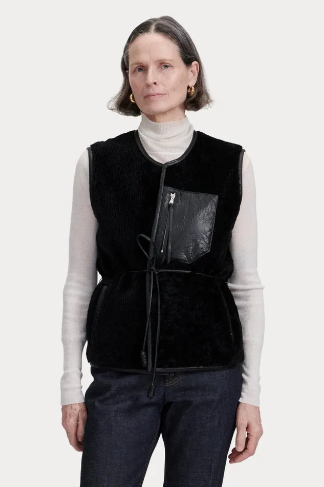 Women Jackets Outerwear Rachel Comey Oliver Vest Ivory