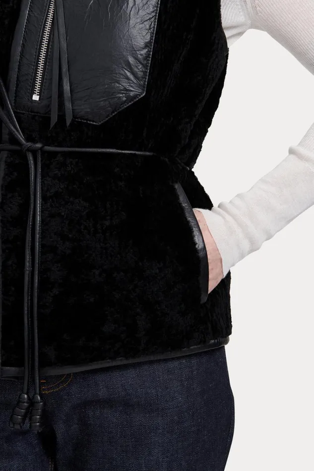 Women Jackets Outerwear Rachel Comey Oliver Vest Ivory
