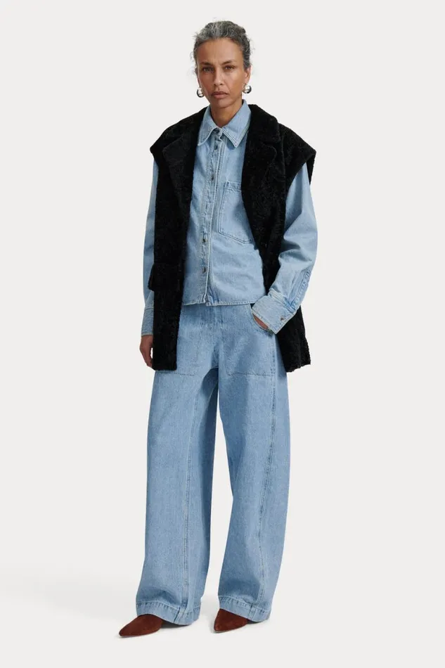 Women Jackets Outerwear Rachel Comey Oliver Vest Ivory