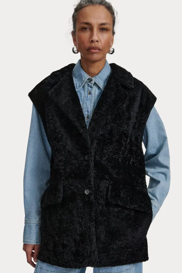 Women Jackets Outerwear Rachel Comey Oliver Vest Ivory