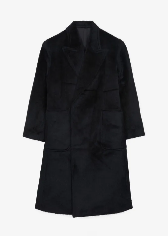 Women Jaylene Oversized Wool Coat 8211 Black The Frankie Shop Outerwear