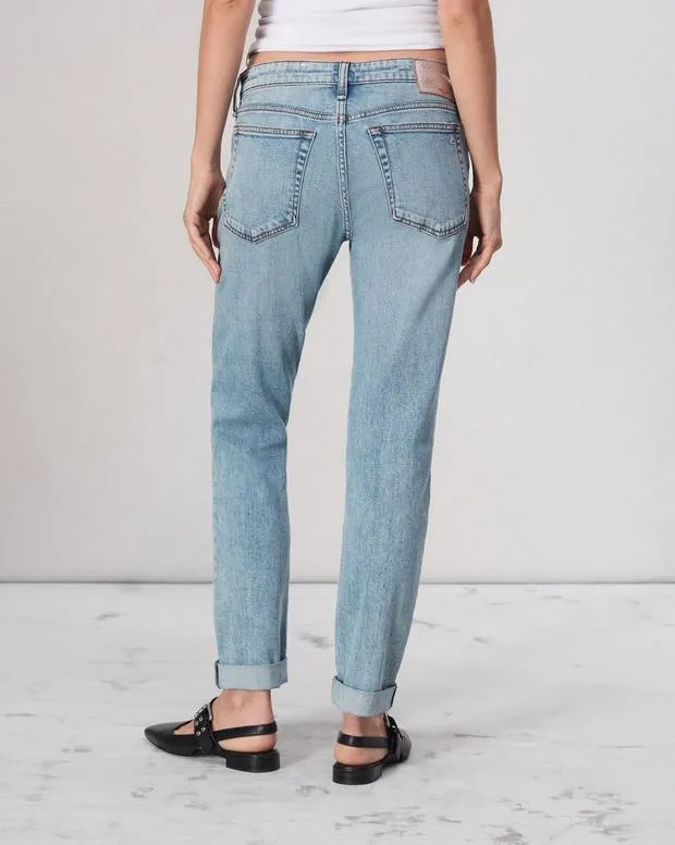 Women Jeans Rag and Bone Dre Slim Boyfriend Jean Vintage Stretch Denim Daphne