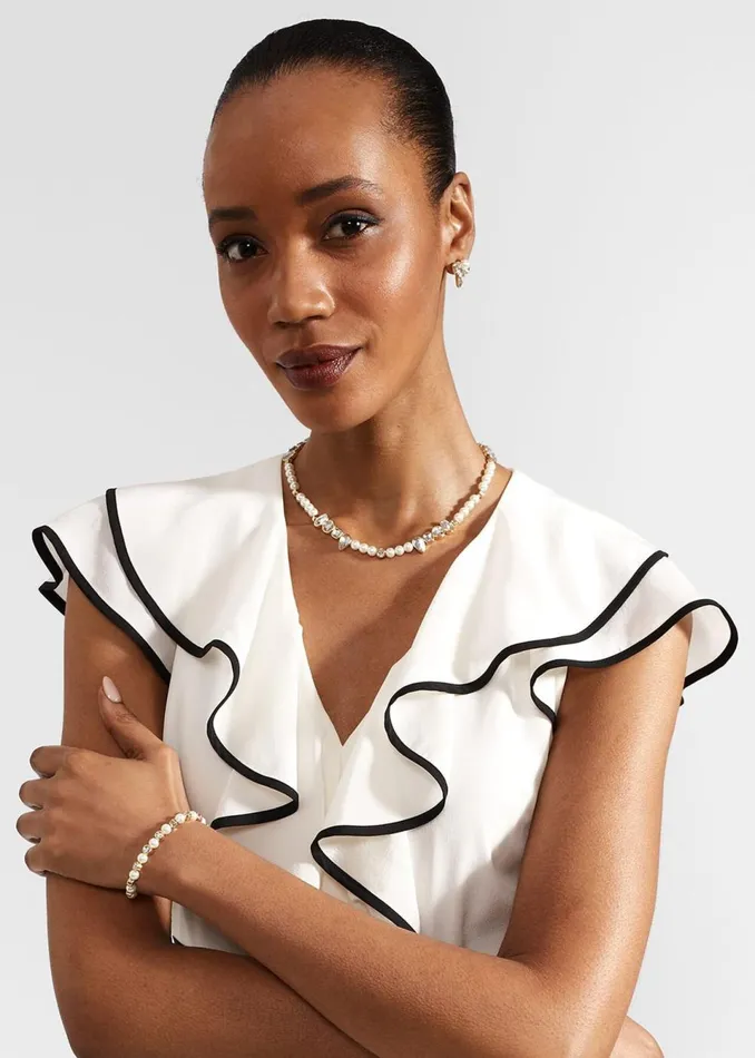 Women Jewellery Hobbs Louise Necklace Gold