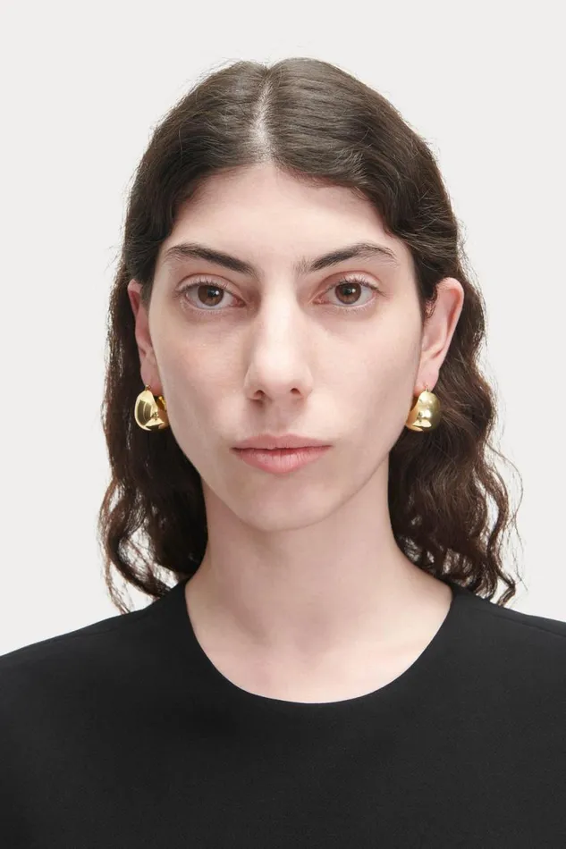 Women Jewelry Rachel Comey Keel Hoop Gold