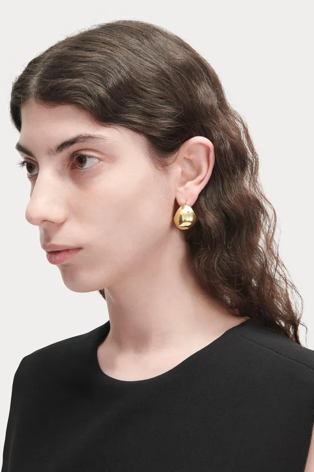 Women Jewelry Rachel Comey Keel Hoop Gold Women Jewelry Rachel Comey Keel Hoop Gold