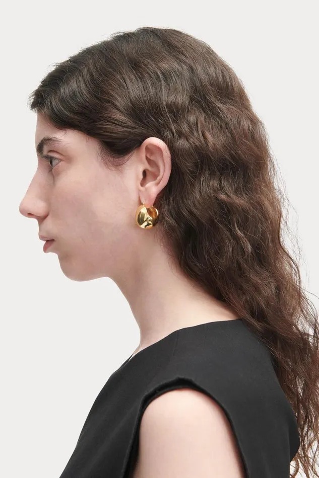 Women Jewelry Rachel Comey Keel Hoop Gold Women Jewelry Rachel Comey Keel Hoop Gold