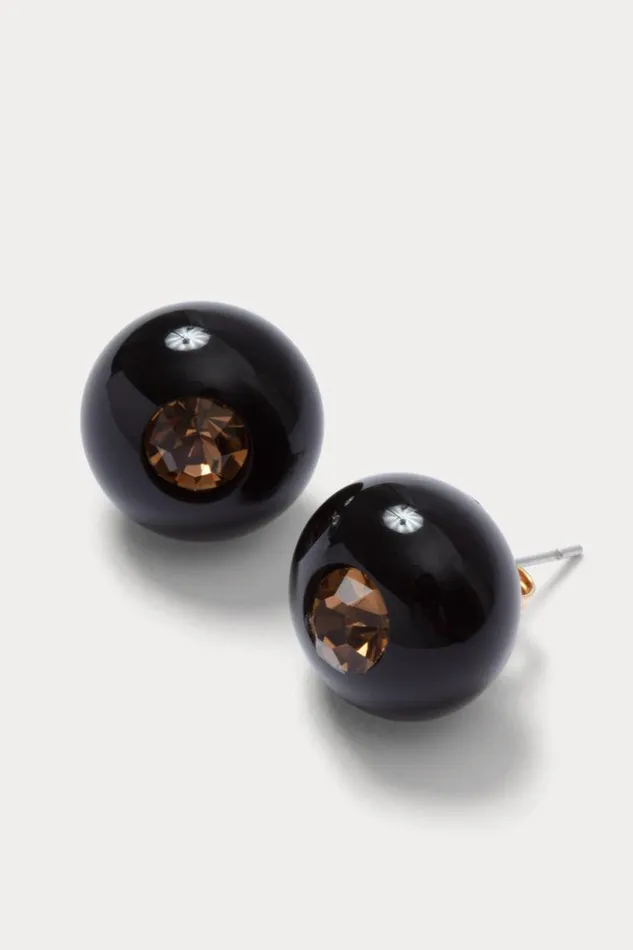 Women Jewelry Rachel Comey Studded Goble Earring Black