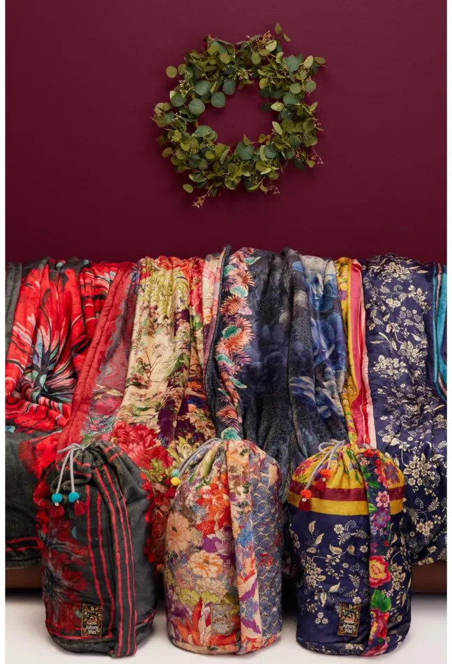 Women Johnny Was Blankets Laurel Canyon Cozy Blanket Rising Sun