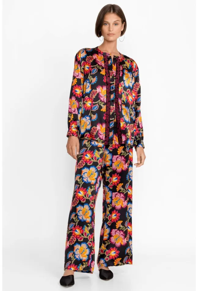 Women Johnny Was Bottoms Sidonia Lounge Pant Sidonia