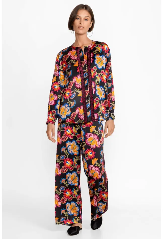 Women Johnny Was Bottoms Sidonia Lounge Pant Sidonia
